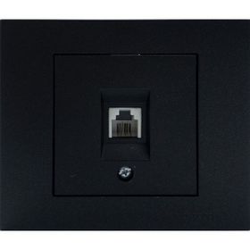 Ovivo Cat3 Grano Siyah Nümeris Çerçeveli Telefon Prizi