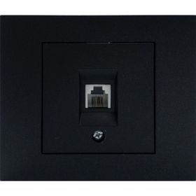Ovivo Cat3 Grano Siyah Nümeris Çerçeveli Telefon Prizi