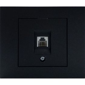 Ovivo Cat3 Grano Siyah Nümeris Çerçeveli Telefon Prizi