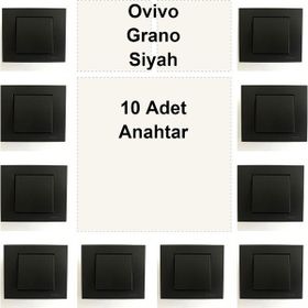 Ovivo Grano 10 Adet Siyah Anahtar