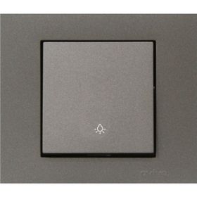 Ovivo Grano Antrasit Light Anahtarı + Çerçeve
