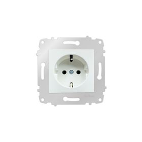 Ovivo Grano Natural Beyaz Renk Çerçeve Hariç 10 Adet Topraklı Priz