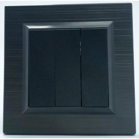Ovivo Quantum Antrasit Üçlü Çerçeveli Anahtar