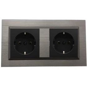 Ovivo Quantum Bakır Renk Topraklı + Topraklı Priz İkili Set
