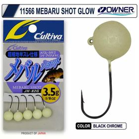 Owner 11566 Cultiva Mebaru Shot Glow Jighead