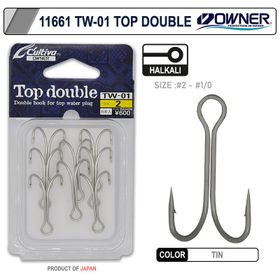 OWNER 11661 TW-01 No:1 Cultiva İkili Olta İğnesi