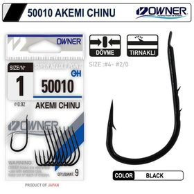 Owner 50010 No:2 Siyah Tırnaklı Yem Olta İğnesi