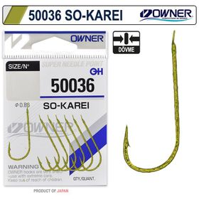 Owner 50036 3 Açık Yeşil Renkli Olta İğnesi