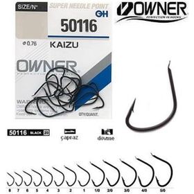 Owner 50116 4 Yarı Cırcle Çember Olta İğnesi