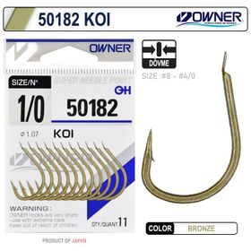 Owner 50182 No:2-0 10'lu Olta İğnesi