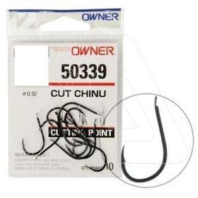 Owner 50339 7 Siyah Çapraz Dövme Olta İğnesi