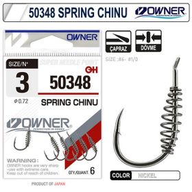 Owner 50348 Spring Chinu Nickel İğne