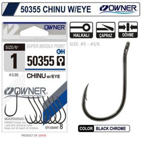 Owner 50355 Chinu W/Eye Gun Black İğne