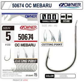 Owner 50674 No:3 15'li Paket Olta İğnesi