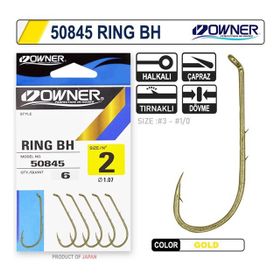 Owner 50845 Ring Bh Oxidized Gold İğne