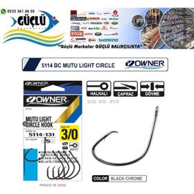 Owner 5114 Mutu Light Circle Olta İğnesi