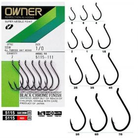 Owner 5115 No:3-0 Siyah Nikel Olta İğnesi