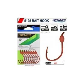 Owner 5125 Walleye Bait Hook Red İğne
