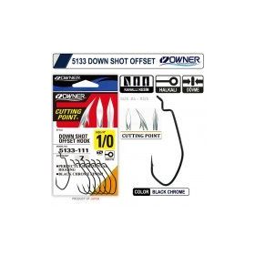 Owner 5133 Down Shot Offset Black Chrome İğne