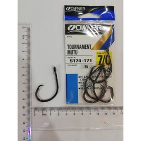 Owner 5174 No:7-0 Tournament Mutu Black Chrome İğne