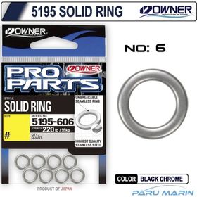 Owner 5195 No: 6 Solid Ring Halka