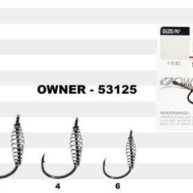 Owner 53125 No:6 5'li Paket Olta İğnesi