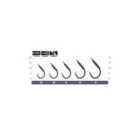 Owner 53125 Spring Ccn With Eye Black Chrome Sazan Olta İğnesi
