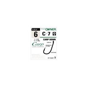 Owner 53267 C-7 Carp Down Black Chrome Sazan İğnesi