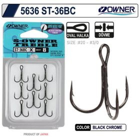 Owner 5636 ST-36 Black Chrome Çarpma İğne