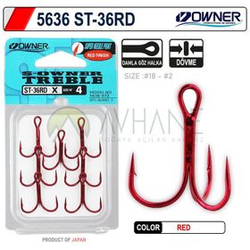 Owner 5636 ST-36RD Red Çarpma İğne