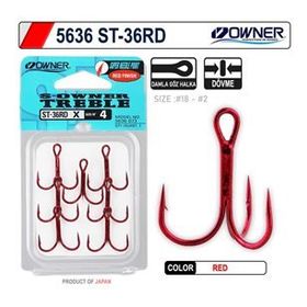 Owner 5636 ST-36RD Red Çarpma İğne