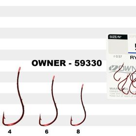 Owner 59330 No:2 6'lı Paket Olta İğnesi