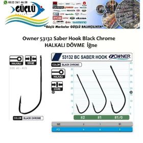 Owner Black Chrome No:1/0 Olta İğnesi