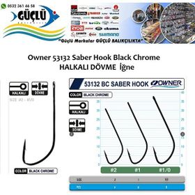 Owner Black Chrome No:1/0 Olta İğnesi