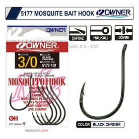 Owner Mosquito Hook No:5/0 Numara Olta İğnesi