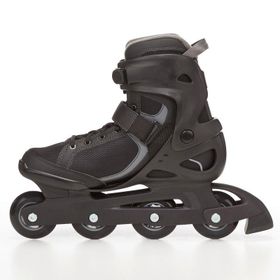 Oxelo Fit 3 Siyah-Gri Erkek Fitness Pateni