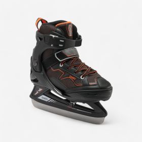 Oxelo Fit100 Siyah Turuncu Çocuk Buz Pateni