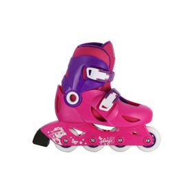 Oxelo Play 3 Pembe Mor Çocuk Pateni