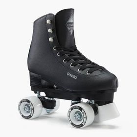 Oxelo Quad 100 Siyah Yetişkin Dört Tekerlekli Paten