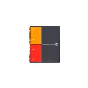 Oxford 104329 Active A4 Pp Kapak Kareli 80 Yaprak Spiralli Defter