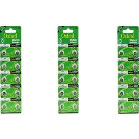 Oxford Ag 3 LR41 10'lu 3 Paket Düğme Pil