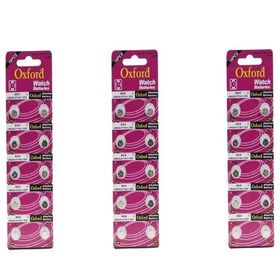 Oxford Ag4 Lr626 377A Alkaline 10'lu 3 Paket Düğme Pil