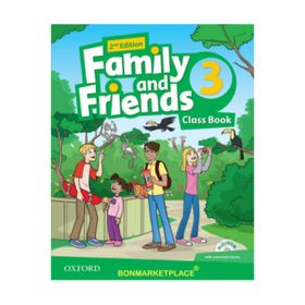 Oxford University Press Family and Friends 3 Class Book + Workbook + 2 DVDS