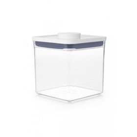 Oxo Büyük Kare Kısa 2,8 Qt / 2.6 L Pop Container