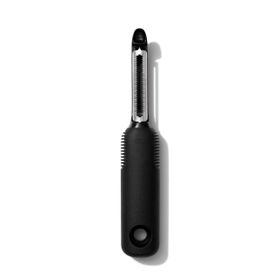 Oxo Good Grips Paslanmaz Çelik Tırtıklı Bıçaklı Siyah Sebze Soyma Aleti