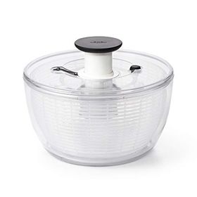 Oxo Good Grips Süzgeç ve Kapaklı Salatanın ve Otların Yıkanması ve Kurutulması için Küçük Salata Santrifüjü