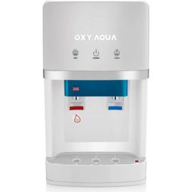 Oxy Aqua Tezgah Üstü Sıcak Soğuk Su Çıkışlı Beyaz Arıtmalı Su Sebili