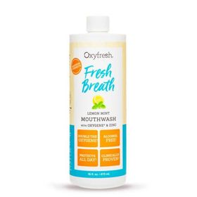 Oxyfresh Florürsüz Nane Limon 473 Ağız Bakım Suyu