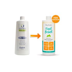 Oxyfresh Florürsüz Nane Limon 473 Ağız Bakım Suyu