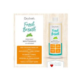 Oxyfresh Florürsüz Nane Limon 473 Ağız Bakım Suyu